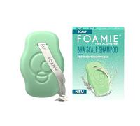 Foamie Champú sólido SCALP, champú anticaspa para cuero cabelludo con BHA, ácido salicílico y extracto de flor de malva, especializado en cuidado del cuero cabelludo, solución anticaspa y cabello sin