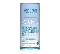 Foamie exfoliante facial en polvo para piel sensible - De polvo a leche limpiadora facial hidratante - Jabón facial para pieles sensibles vegano - 40 g