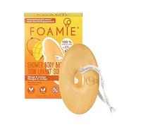 Foamie Gel De Ducha 2 En 1 Solido Para Todo Tipo De Piel Con Mango Y Que Hidrata Intensamente La Piel 100% Vegano Y Sin Plástico G, Orange, Naranja, 80 Gramo