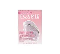 Foamie Gel de ducha 2en1 sólido para todo tipo de piel, Ritual sakura con leche de arroz que hidrata intensamente la piel 100% vegano sin plástico 80g