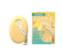 Foamie Gel de ducha sólido Caramel Pistacchio - Gel de ducha sin plástico, cuidado corporal firme con espuma cremosa - Limpieza suave para hombre y mujer - alternativa sostenible al gel de ducha