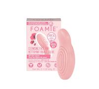 Foamie Limpiador facial para todo tipo de piel con niacinamida y manteca de karité para una piel radiante I Jabon facial 100% vegano sin plástico 60g