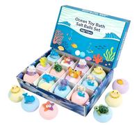 Foaming Bath Balls | 12 Pieces Colorful Foaming Gentle | Fast-Dissolving Bubble Bath Balls Basket Stuffers - Rich Lather Easy Rinse For Teen Family Children Boys Girls Daughter Son