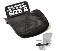FOAMON Asiento de Repuesto para Herman Miller Classic Aeron tamaño B Mediano (Malla Negra)