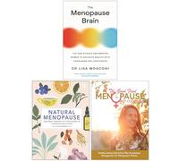 Foblit ltd El cerebro de la menopausia, menopausia natural [Tapa dura y libro de cocina sobre la dieta de la menopausia, colección de 3 libros