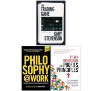 Foblit ltd The Trading Game A Confession [Tapa dura, Filosofía en el trabajo y los principios de las ganancias, conjunto de colección de 3 libros