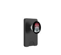Foca Divertida con Gafas Rojas y Estilo Marino PopSockets PopWallet para MagSafe