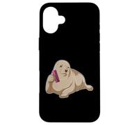 Foca Peluquero Peine Carcasa para iPhone 16 Plus