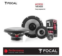 Focal 165AS3 16,5 CM (6.5") 3-Wege Componentes Altavoz Kit 160 Watt Acceso Serie