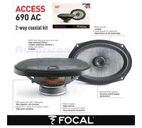 FOCAL Access 690 AC Altavoces Coaxiales 6x9 Ovalados 150W 75W RMS Negro 2 Vías