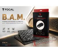 FOCAL BAM Viscoelástico Alubutilo Miel Panal Estructura Butilo 2 Piezas 21 x ...