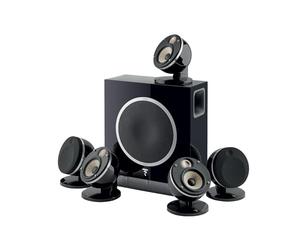 Focal Dôme Flax Pack 5.1.2 - Sistema de cine en casa compatible - Negro