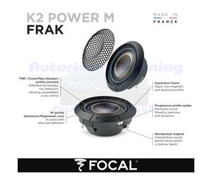 FOCAL FRAK TWEETER Serie K2 Power M Par De Tweeters 32Mm De 150W 25W.Rms