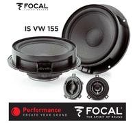 Focal ISVW155 Inside 2-Wege Compo 15,5 cm Volkswagen VW Jetta VI MKVI 2010-2014