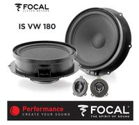 Focal Altavoz ISVW180 2 vías 18 cm compuesto para VW, Volkswagen, Seat, Skoda