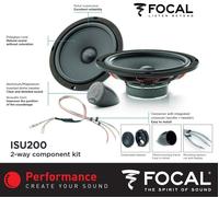 Focal Altavoces ISU 200 Set 4 20 cm A 2 Bidireccional 160W