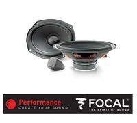 Focal ISU690 Universal (15x23cm) 6x9 2-Wege Componentes Altavoz Kit 160 Vatios