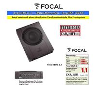 Focal ISUB-ACTIVE-2.1 INSIDE Subwoofer activo + amplificador de potencia de 2...