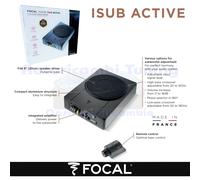 Focal Isub Active Subwoofer Activo De 8" (20 Cm) Plana Bajo Asiento Plug Y Play