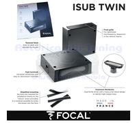 FOCAL ISUB TWIN Pareja De Subwoofers Compactos Pasivos 2 × 200 W