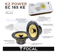 FOCAL K2 POWER EC165KE Sistema De Altavoces Coaxiales De 165Mm 160W - 80 Wrms
