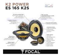 FOCAL K2 POWER ES165K2S Sistema De Altavoces De 2 Vías De 165Mm 140W - 70 Wrms