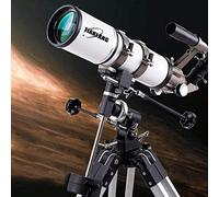 Focal Length 600Mm,Telescope Refractor Telescope Scope,Multilayer Green Film,Finder Mirror 6×30,Zenith Mirror 90 Degrees with Equatorial Mount and Tripod Good YangRy