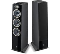 Focal Theva No.3-D - Altavoz de pie de 3 vías con controlador de 5 pulgadas de rango completo para efectos Dolby Atmos, cada uno (negro)