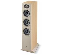 Focal Theva No.2 - Altavoz delgado de 3 vías con controladores de altavoz de 5 pulgadas, cada uno (madera clara)