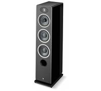 Focal Vestia No.2 - Altavoz de pie de 3 vías con reflejo de graves con 2 woofers cada uno (negro de alto brillo)
