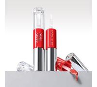 FOCALLURE - Stay Sheen 2 IN 1 liquid Lipstick - 3 Colors #OR01 Toasted Orange - 1.2g*2