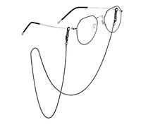 FOCALOOK Cadena Fina de Gafas para Mujer Acero Inoxidable 316L Collar de Cordones Cable para Gafas Diarios