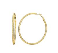 FOCALOOK Pendientes Aros Finos Oro 18K Mujer 30mm Aros Círculos Pequeños Acero Inoxidable 316L Joyería Minimalista