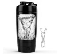Focenat Mezclador de Proteinas Eléctrica 630 ml, Shaker Proteínas Eléctrico, Mezclador Automático Recargable USB-C, Portátil Botella Mezcladora en Tritan, sin BPA para Batidos de Proteínas