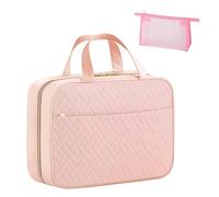 Focenat Neceser Viaje Mujer, Bolsa de Aseo Mujer, Neceser Colgante, Bolsa de Maquillaje Grande, Neceser Maquillaje Organizador para Mujeres y Niñas