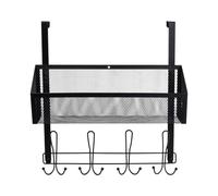 Focenat Perchero Puerta, Colgador Puerta, Perchero para Puerta sin Taladrar, Colgadores de Puerta para Ropa, Colgador Puerta en Acero Inoxidable, Colgadores de Puerta para Dormitorio/Baño/Cocina