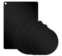 Focenat Protector Vitroceramica Induccion, 5 Piezas Protector Placa Induccion, Alfombrilla Protectora Placa Induccion, Protector inducción Cocina, Protector de Placa de induccion Antirayaduras