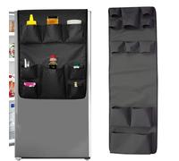 Focenat Refrigerador Impermeable Almacenamiento Bolsa Colgante, Cubierta del Refrigerador del Hogar Paño Polvo, Bolsa de aAlmacenamiento Colgante, Cubre Nevera para Dormitorio/Casa/Oficina