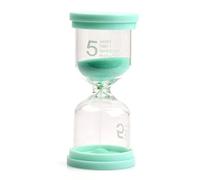 Focenat Reloj de Arena Colorido - Temporizador para Niños Que Se Cepillan Los Dientes, Hourglass para Cocina, Oficina, Aula, Escuela, Guardería y Actividades (5 Minutos)