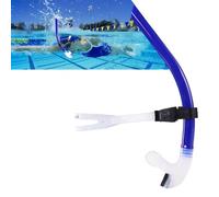 Focevi Snorkel de Natacion Frontal,Tubo de natación Central para Piscina,Apto para Adultos y niños Mayores de 12 años，Entrenar en la Piscina y en Aguas Abiertas Accesorios