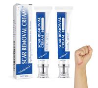 FOCJUK 2 Piezas Crema para cicatrices, crema para cicatrices quirúrgicas, atenúa las estrías, protege y repara la textura de la piel, restaura una apariencia suave