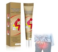 FOCJUK Crema para Hemorroides,Loción para Hemorroides,Hidratante y Calmante,Alivia el Dolor y las Molestias,Repara Daños,Apto para Hombres y Mujeres,20g