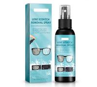 FOCJUK Eliminador de arañazos para lentes de gafas, spray limpiador Lleva contigo, limpieza gafas, 100 ml