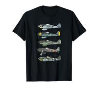 Focke-Wolf Fw190 Wurger aves de corral WW2 avión de combate Camiseta