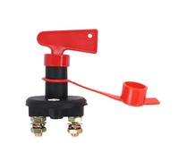 Focket 2 Interruptores de Desconexión de Batería, Interruptor de Corte de Batería de Alta Resistencia de 12V/24V con 4 Llaves, Aislador Antirrobo para Automóviles, Vehículos