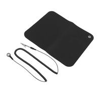 Focket Almohadilla del Mouse a Tierra, Reduzca la Electricidad Estática con el Material PU para el escritorio. Utilice la Almohadilla de Conexión a Tierra de 25x30 Cm Fácil de Limpiar y Liviano