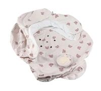 Focket Asiento Inflable para bebé, Tumbona Plegable No Tóxica con Respaldo Ajustable, Asiento de Piso para bebé con Bomba de Aire Incorporada para Baby Shower de 3 a 36 Meses Sentado Boca Abajo