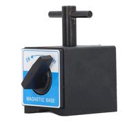 Focket Base Magnética del Indicador de Cuadrante, Fuerza de Tracción Máxima de 132 Libras, Soporte Apretado y Estable, Soporte de Indicador Magnético con Ajuste Fino de Rosca M6 para Pieza de