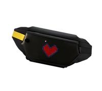 Focket Bolsa de LED con Control de Aplicación 5.1x2.1 Pulgadas Packle Fanny Pack for Women Men Crossbody Bag Cycling Travel Day Pack