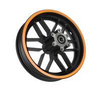 Focket Buje de Rueda Delantera para Scooter Eléctrico Compatible con KukirinG2Max, Reemplazo de Buje de Rueda de Scooter de Aleación de Aluminio (6,3 X 6,3 X 2,8 pulgadas)